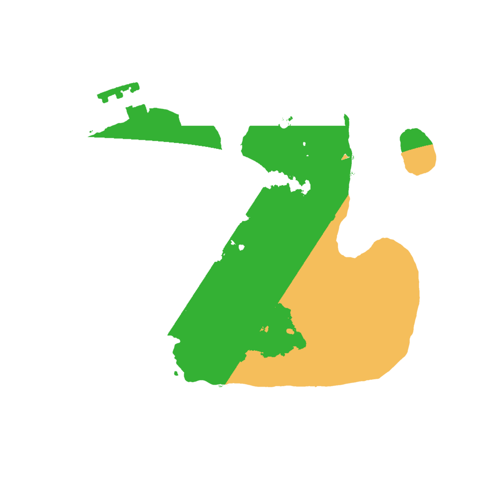 Biome Rust Map: Procedural Map, Size: 1800, Seed: 6