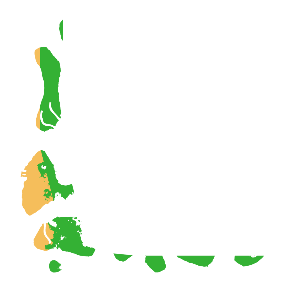 Biome Rust Map: Procedural Map, Size: 3500, Seed: 876163737