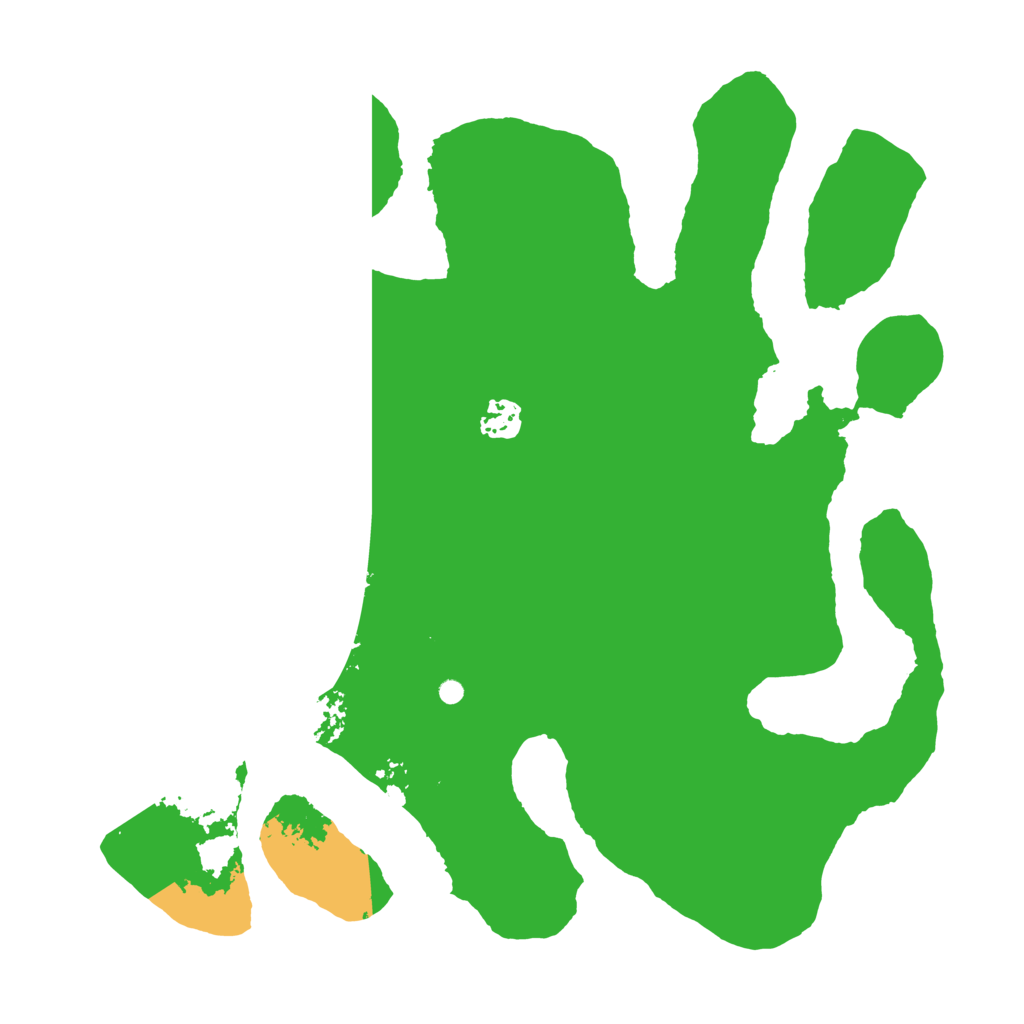 Biome Rust Map: Barren, Size: 3700, Seed: 1969547875