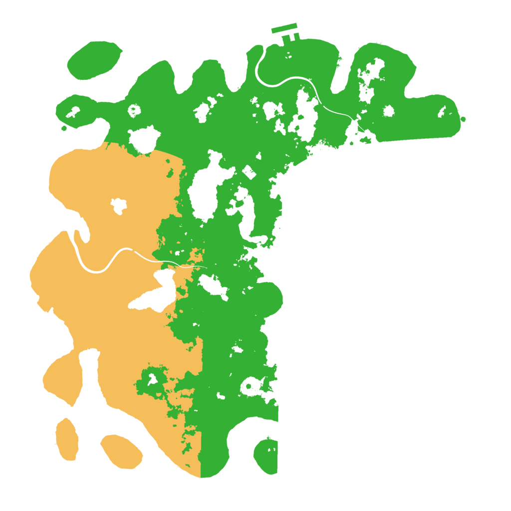 Biome Rust Map: Procedural Map, Size: 4000, Seed: 214403
