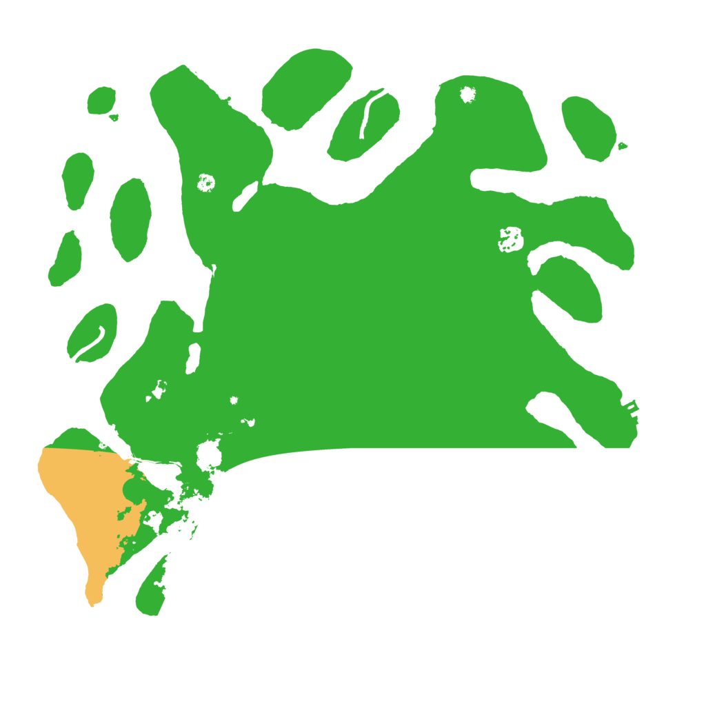 Biome Rust Map: Procedural Map, Size: 4000, Seed: 2084