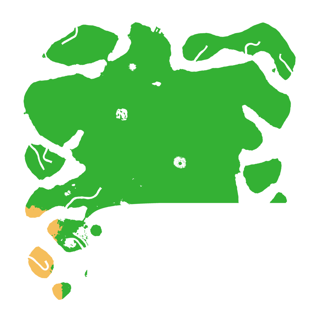 Biome Rust Map: Procedural Map, Size: 3950, Seed: 871221905