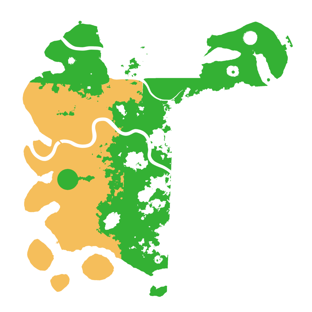 Biome Rust Map: Procedural Map, Size: 3950, Seed: 871221905