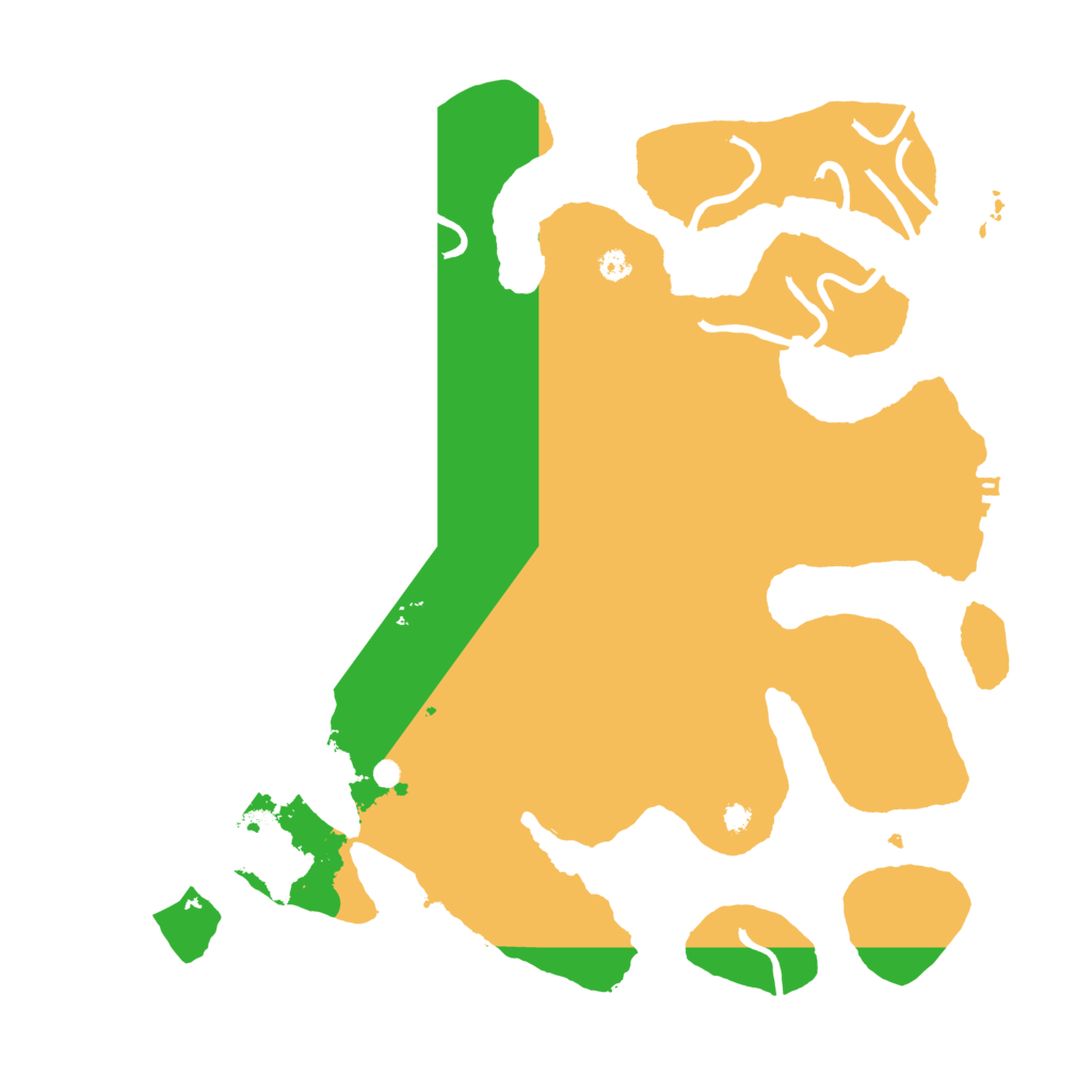 Biome Rust Map: Procedural Map, Size: 3600, Seed: 234234