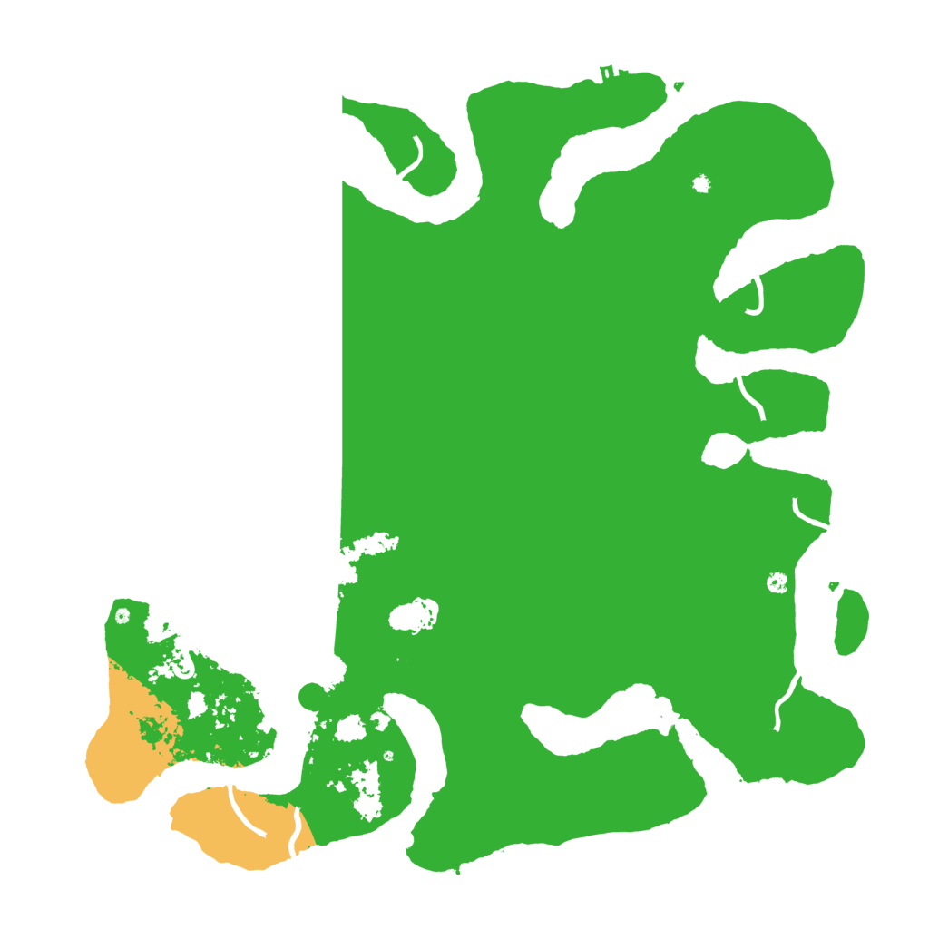 Biome Rust Map: Procedural Map, Size: 4500, Seed: 54242681
