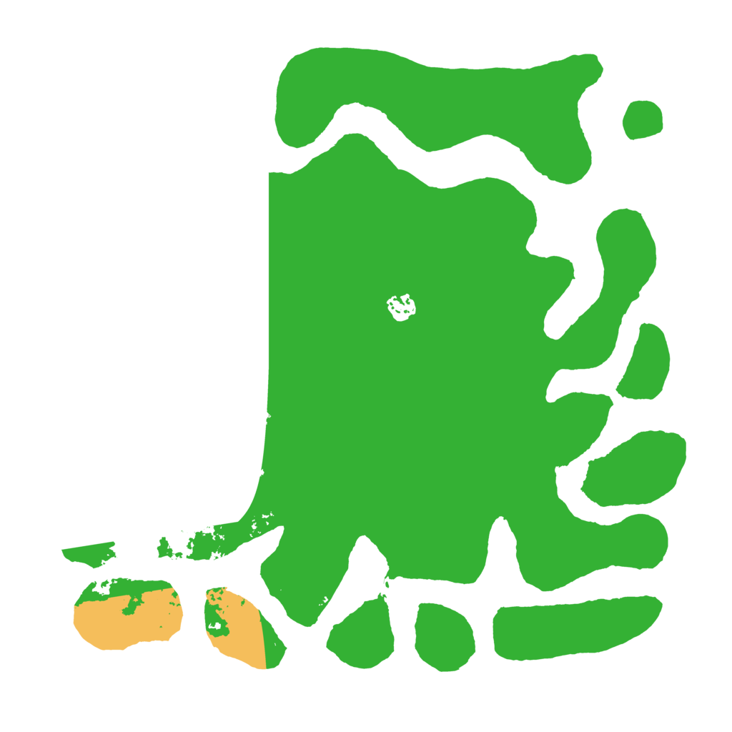 Biome Rust Map: Barren, Size: 4000, Seed: 150901