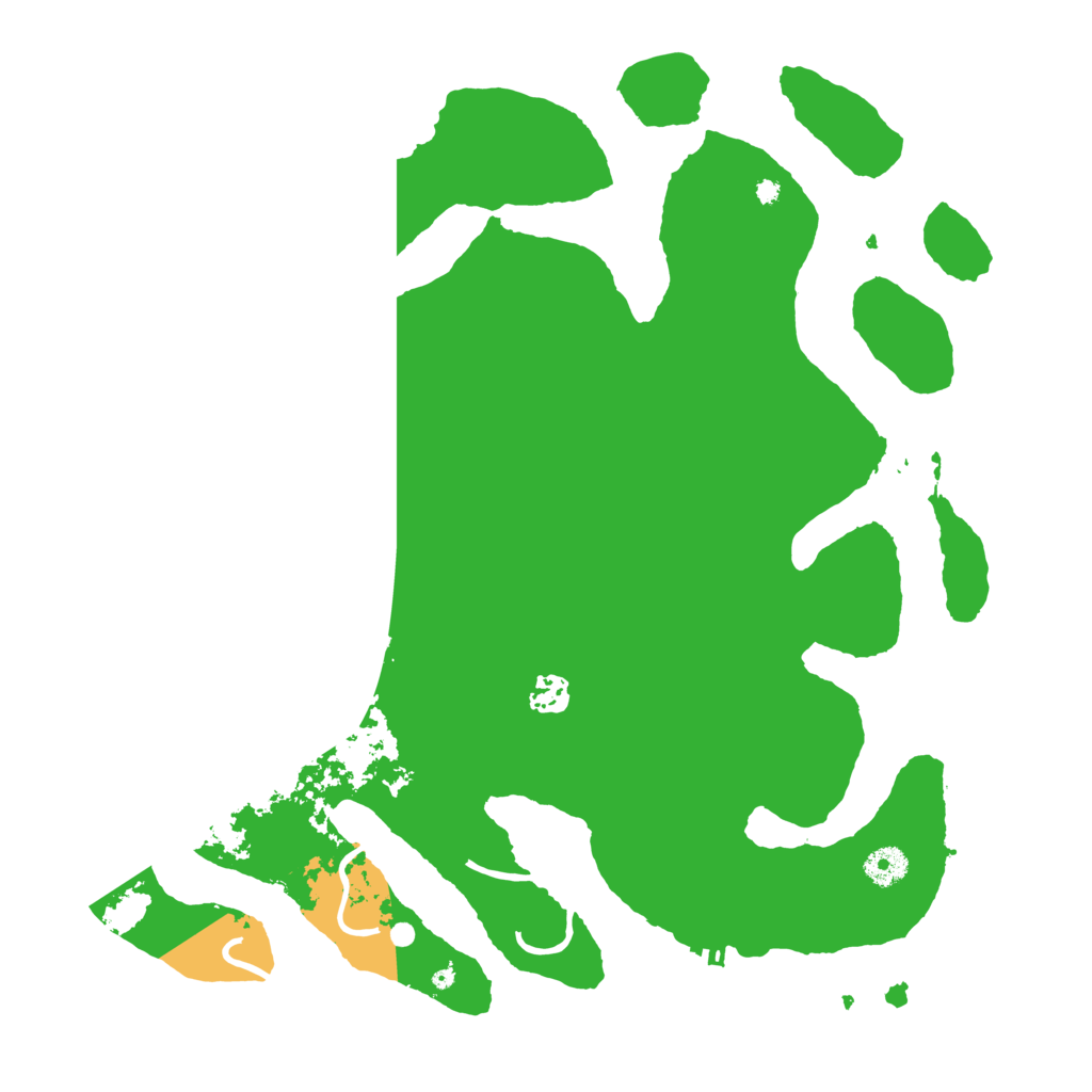 Biome Rust Map: Procedural Map, Size: 4000, Seed: 173454
