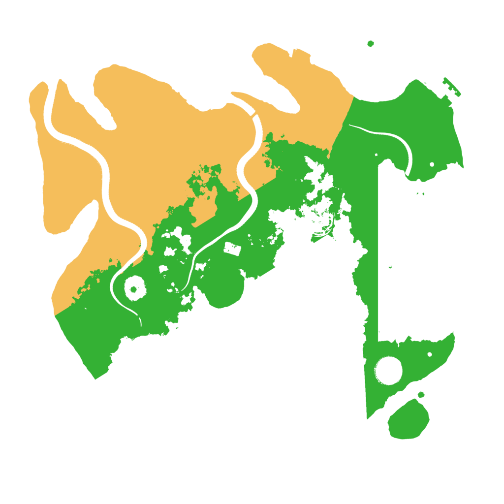 Biome Rust Map: Procedural Map, Size: 3250, Seed: 56