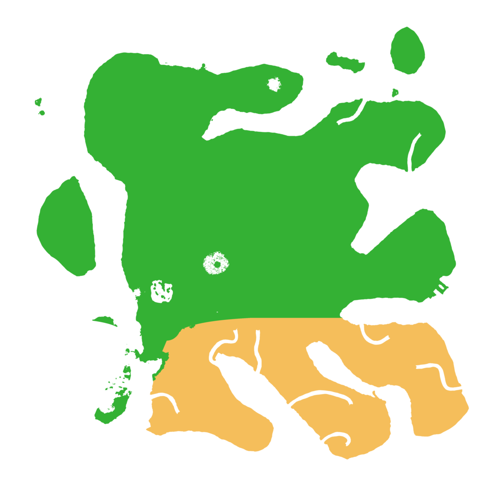 Biome Rust Map: Procedural Map, Size: 3200, Seed: 21770