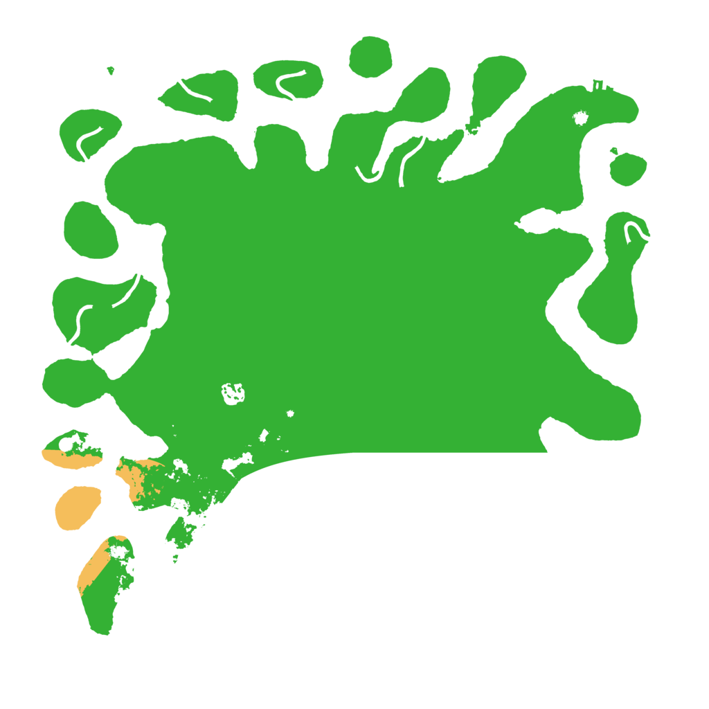 Biome Rust Map: Procedural Map, Size: 4500, Seed: 1309070029