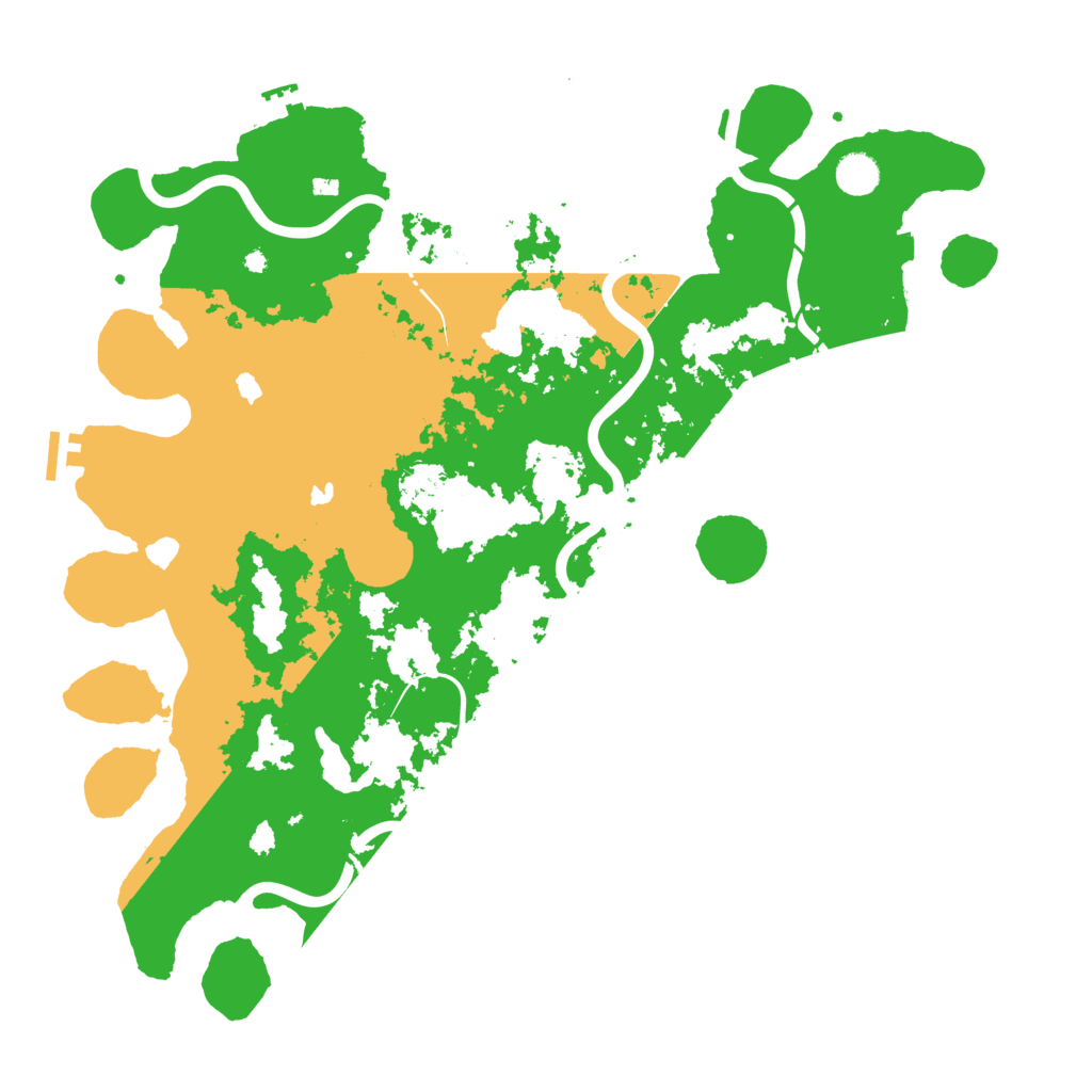 Biome Rust Map: Procedural Map, Size: 4500, Seed: 1309070029