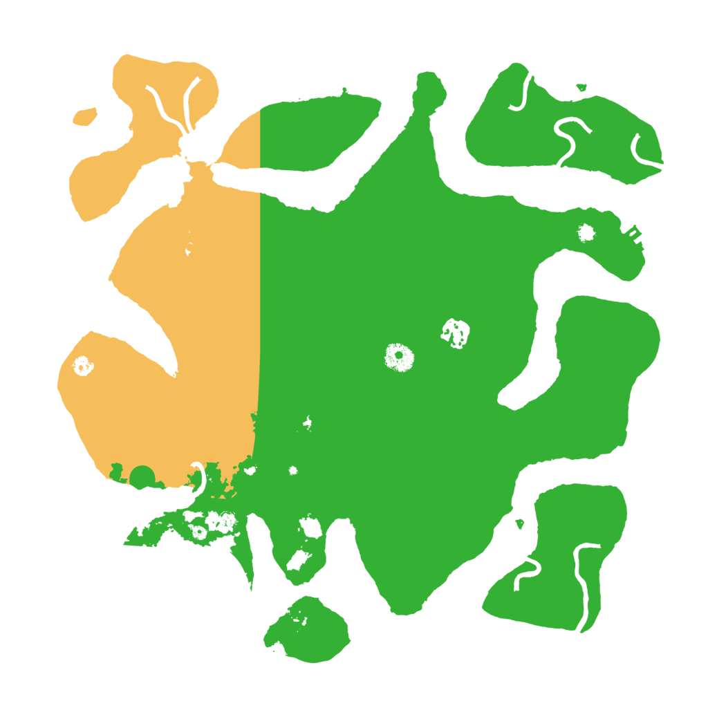 Biome Rust Map: Procedural Map, Size: 3700, Seed: 863467