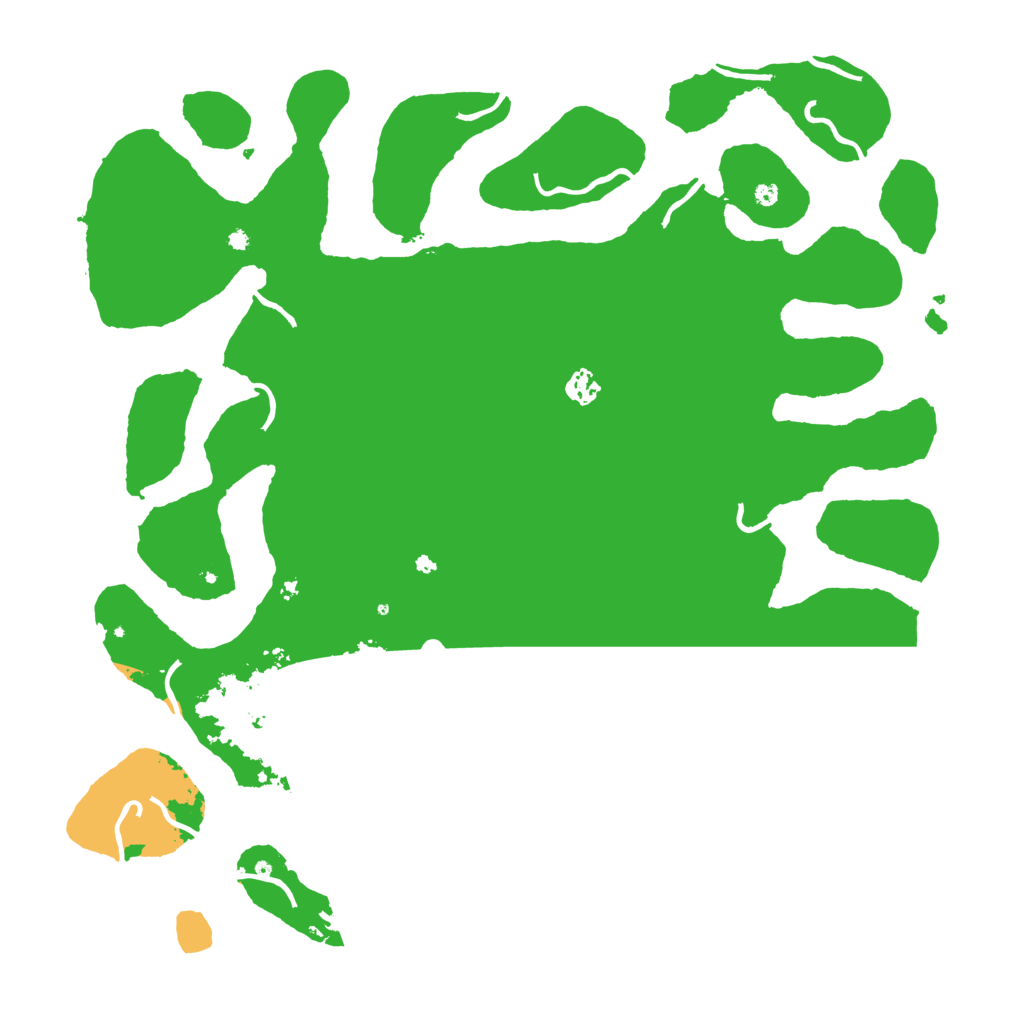 Biome Rust Map: Procedural Map, Size: 4500, Seed: 7357