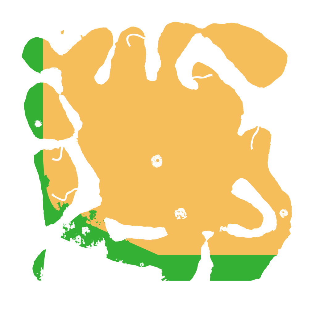 Biome Rust Map: Procedural Map, Size: 4000, Seed: 776660215