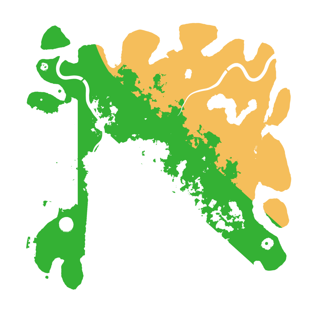 Biome Rust Map: Procedural Map, Size: 4000, Seed: 274691547