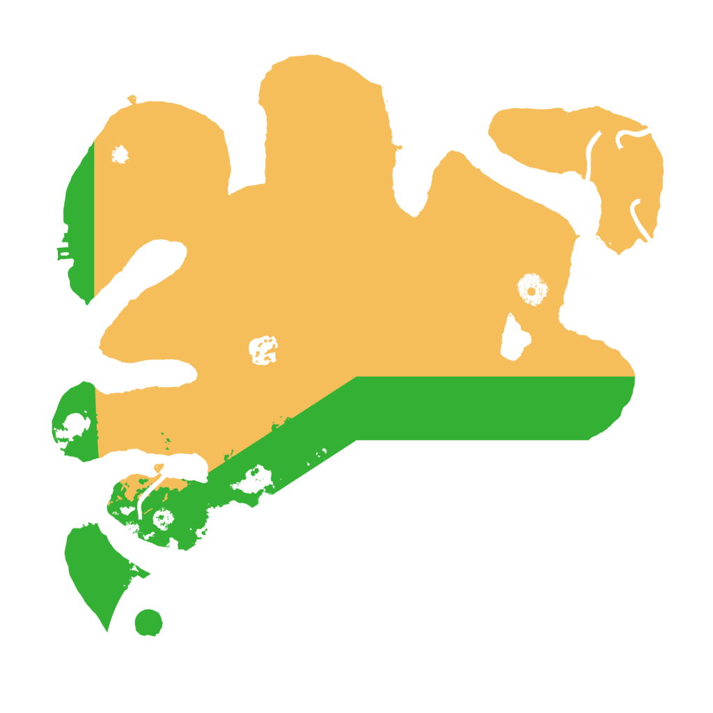 Biome Rust Map: Procedural Map, Size: 3550, Seed: 4678888