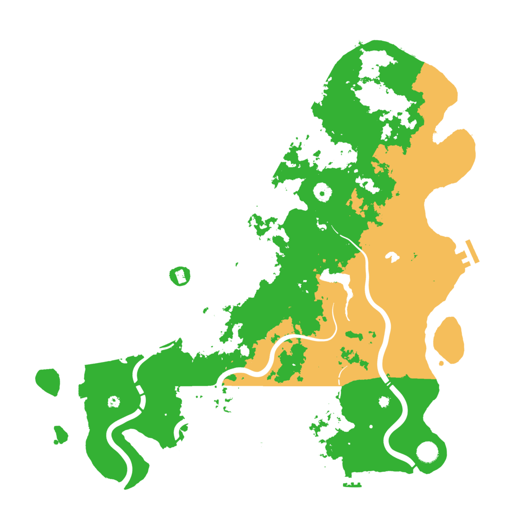 Biome Rust Map: Procedural Map, Size: 4250, Seed: 13448