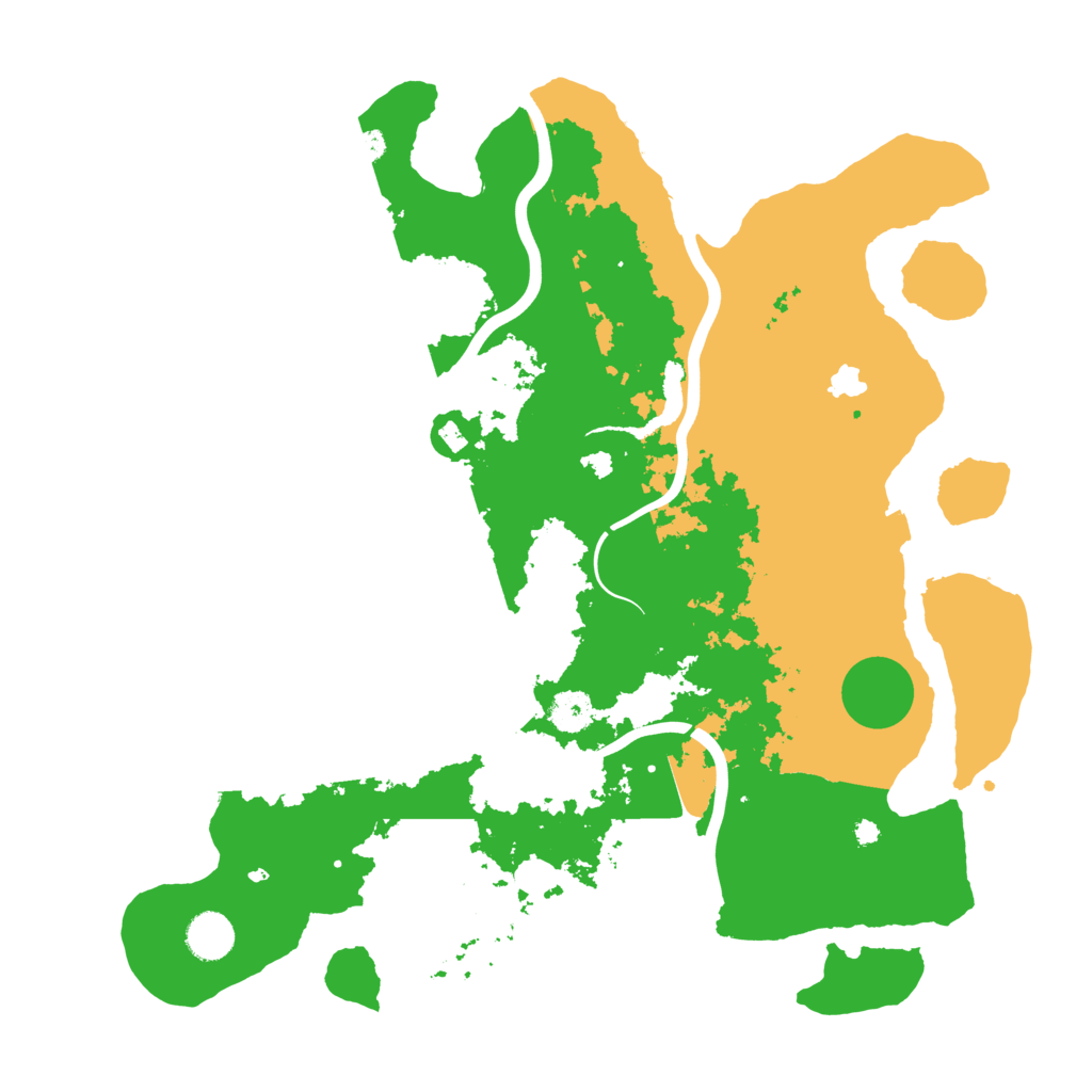 Biome Rust Map: Procedural Map, Size: 4000, Seed: 58585