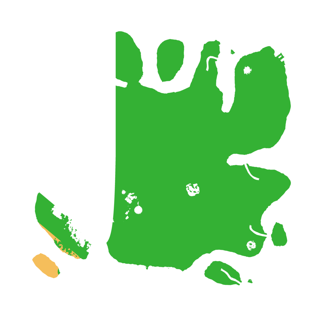 Biome Rust Map: Procedural Map, Size: 3500, Seed: 20210915