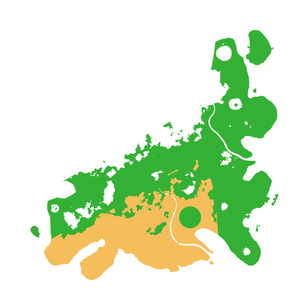 Biome Rust Map: Procedural Map, Size: 3629, Seed: 3719