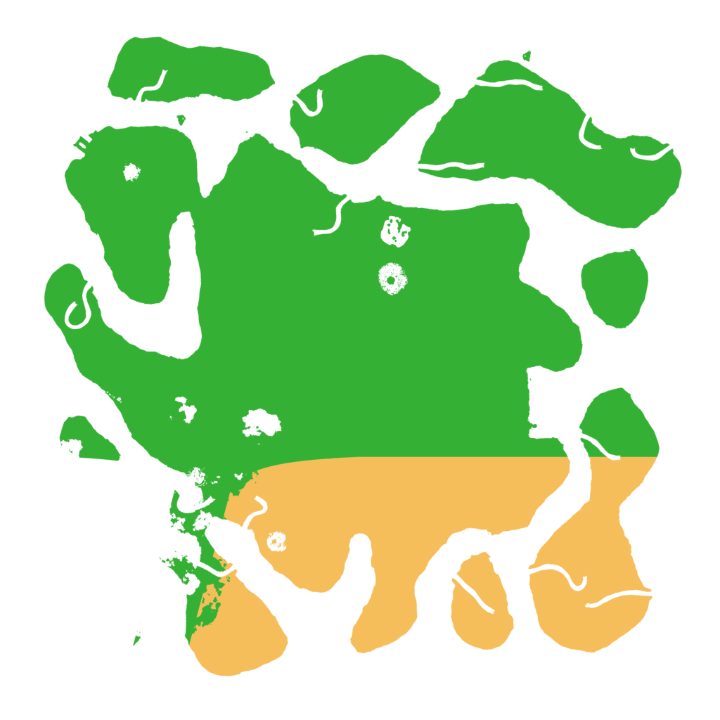 Biome Rust Map: Procedural Map, Size: 3700, Seed: 1440514193