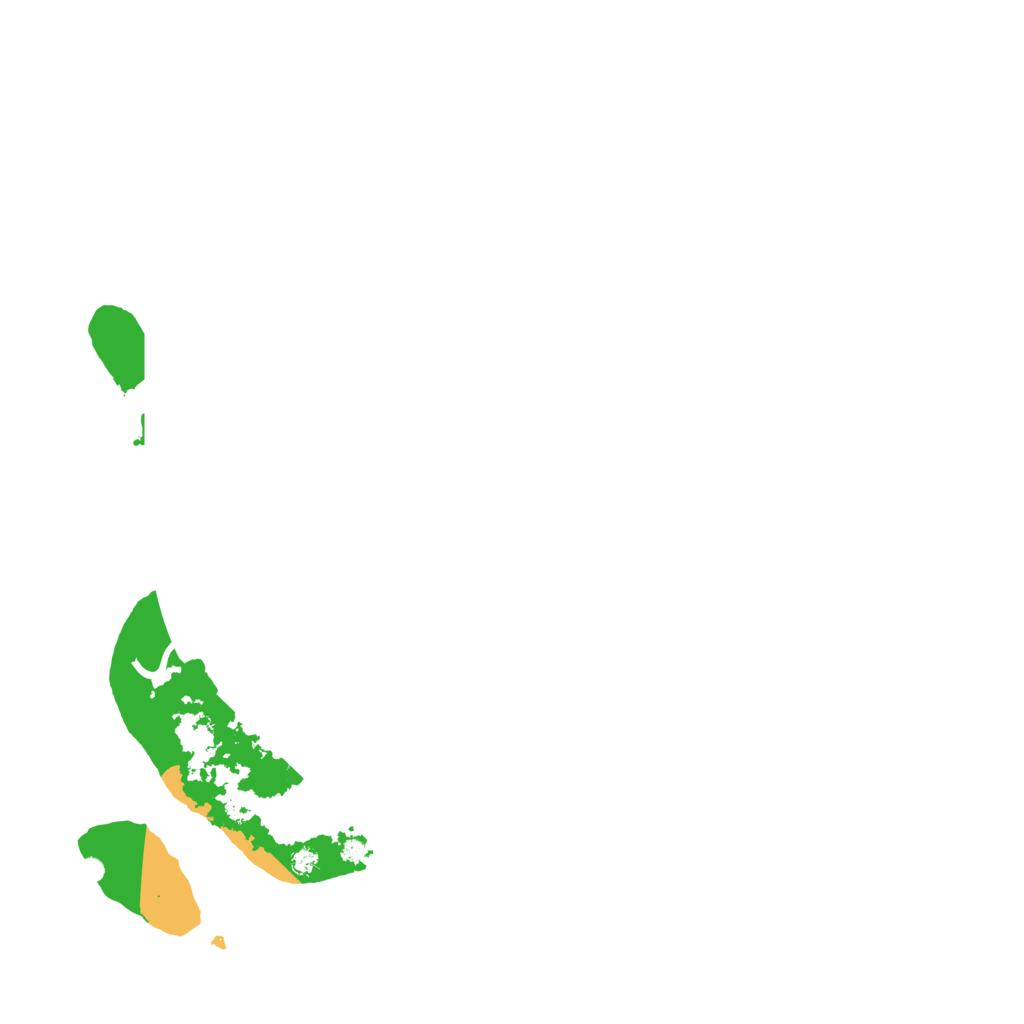 Biome Rust Map: Procedural Map, Size: 3500, Seed: 2318732