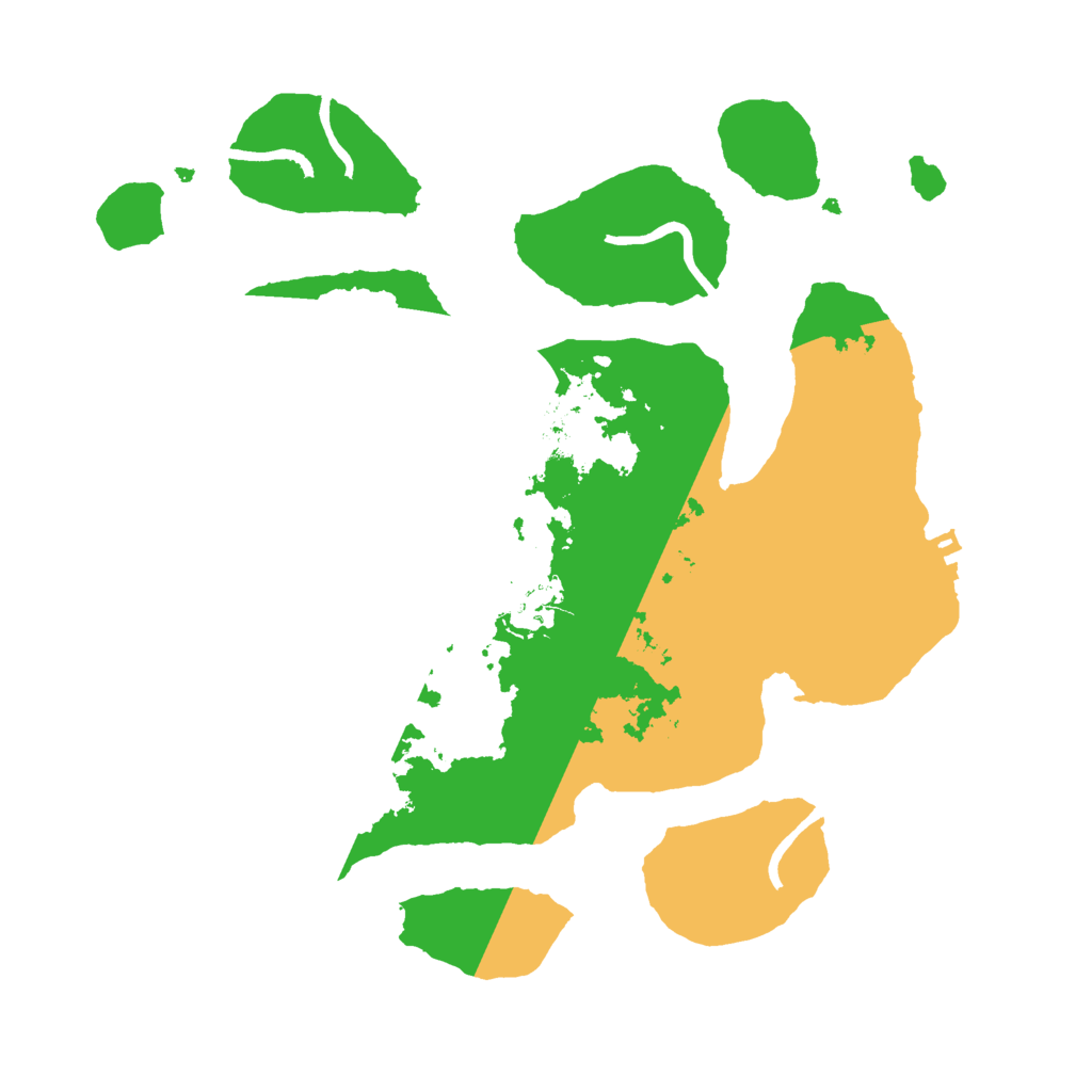 Biome Rust Map: Procedural Map, Size: 3000, Seed: 718953129