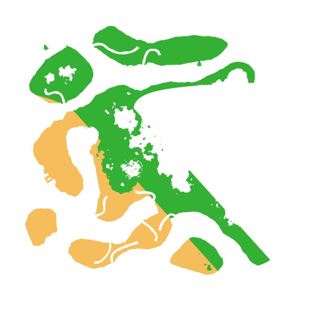 Biome Rust Map: Procedural Map, Size: 3000, Seed: 1274804581