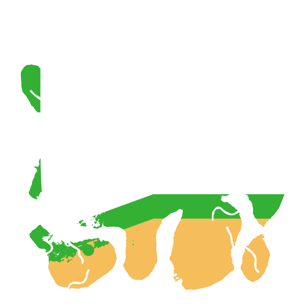 Biome Rust Map: Procedural Map, Size: 3600, Seed: 2039145783