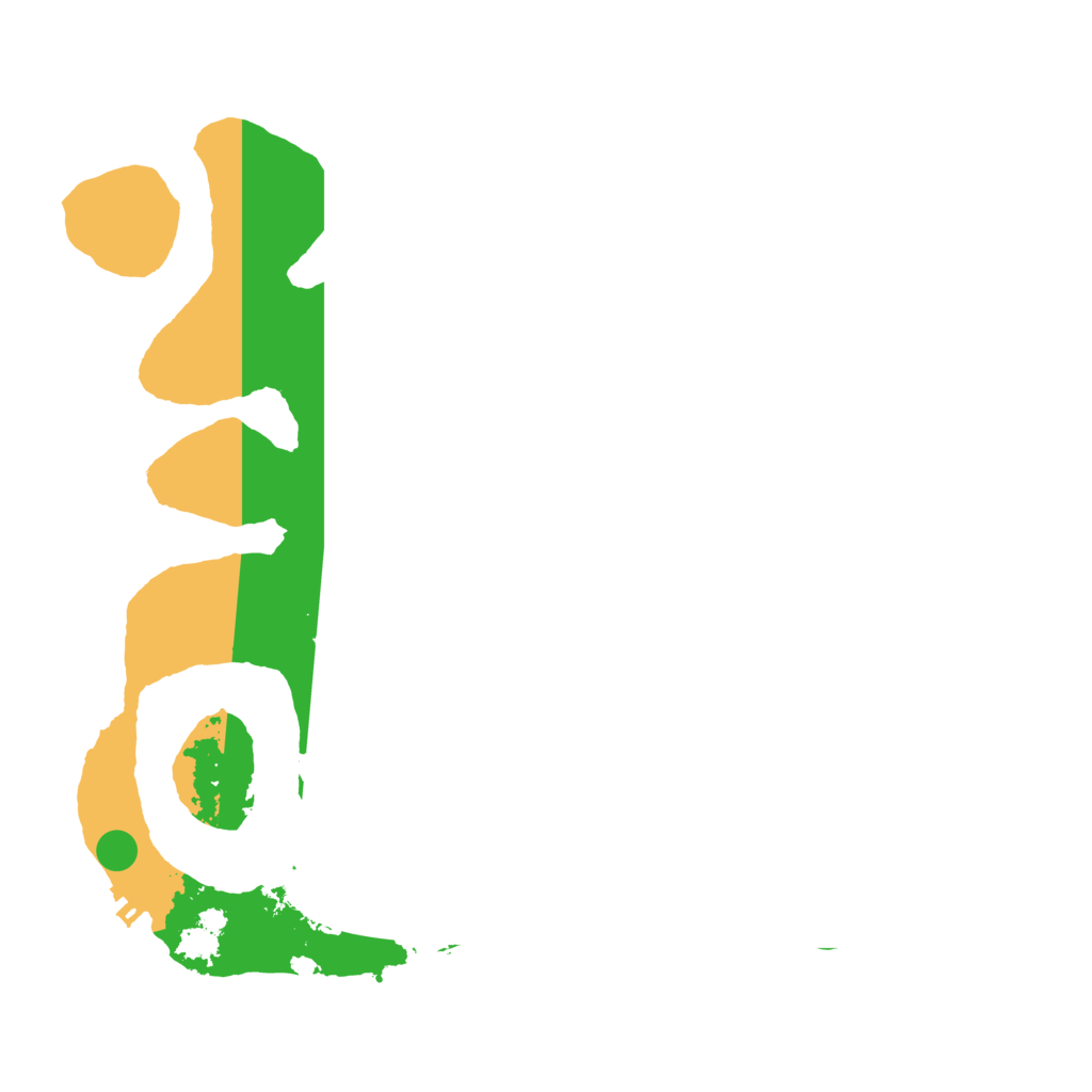 Biome Rust Map: Procedural Map, Size: 3500, Seed: 1835745590