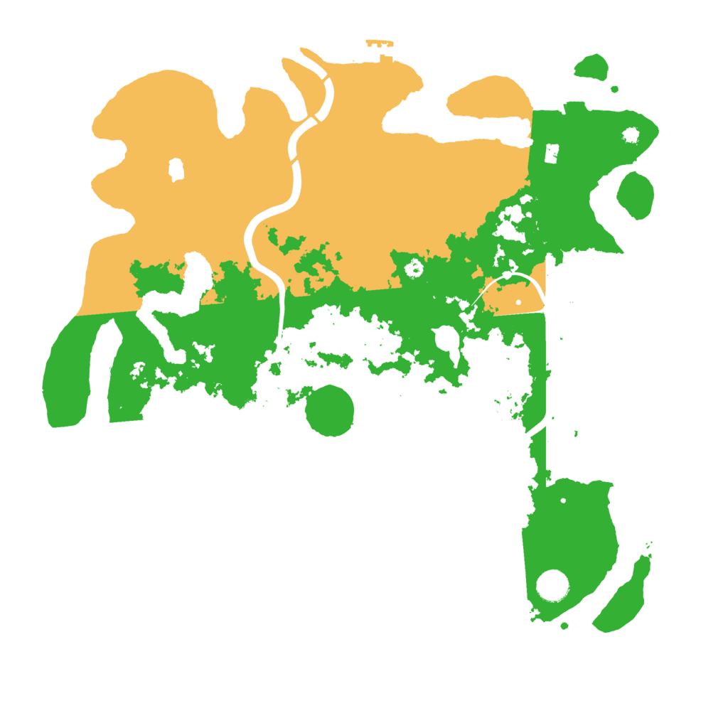 Biome Rust Map: Procedural Map, Size: 4000, Seed: 392075852
