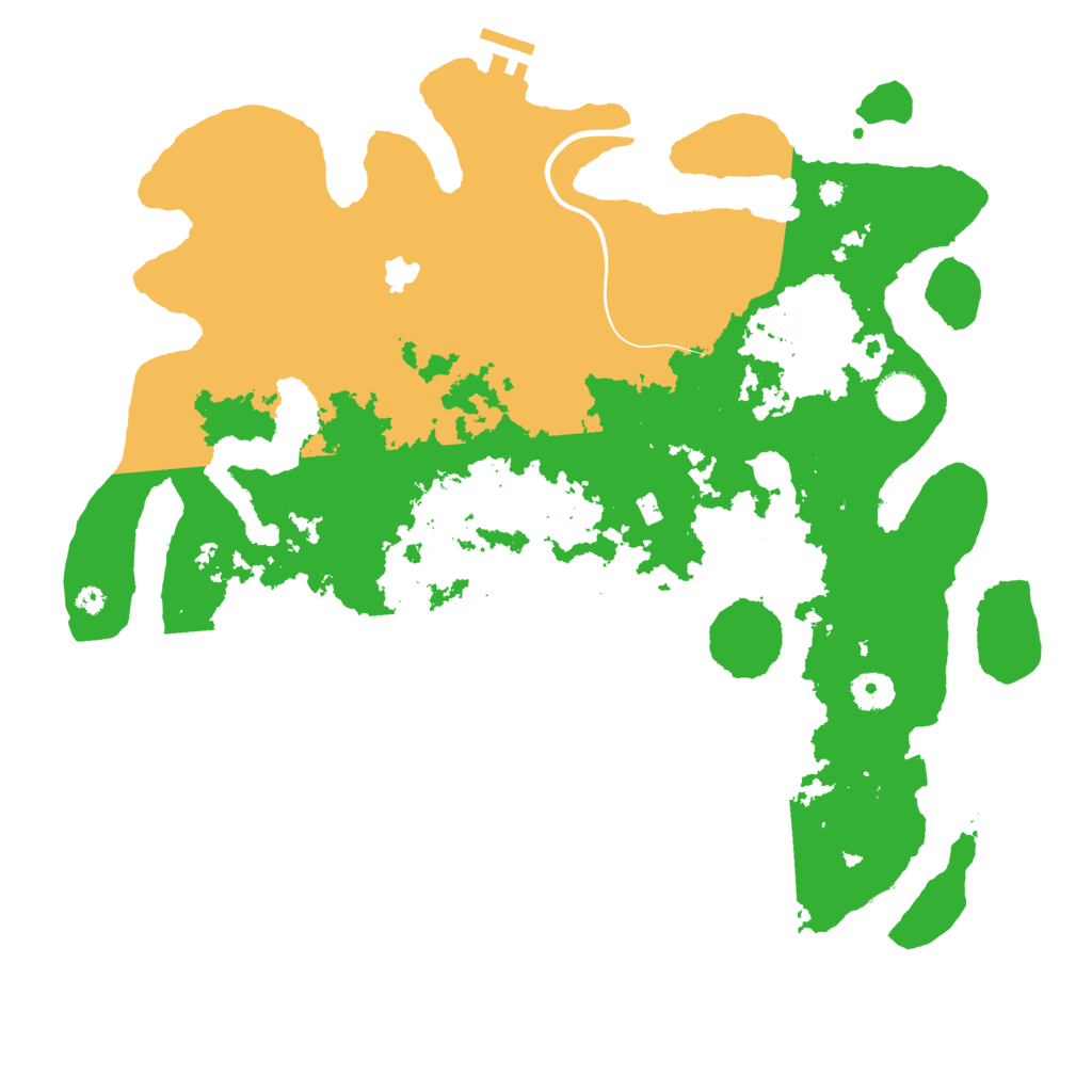 Biome Rust Map: Procedural Map, Size: 4000, Seed: 392075852