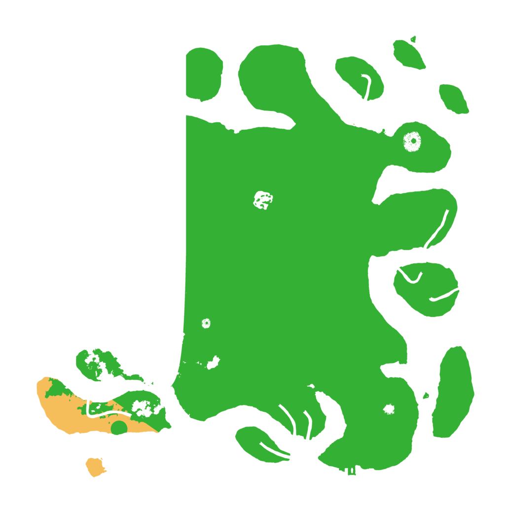 Biome Rust Map: Procedural Map, Size: 4000, Seed: 520520