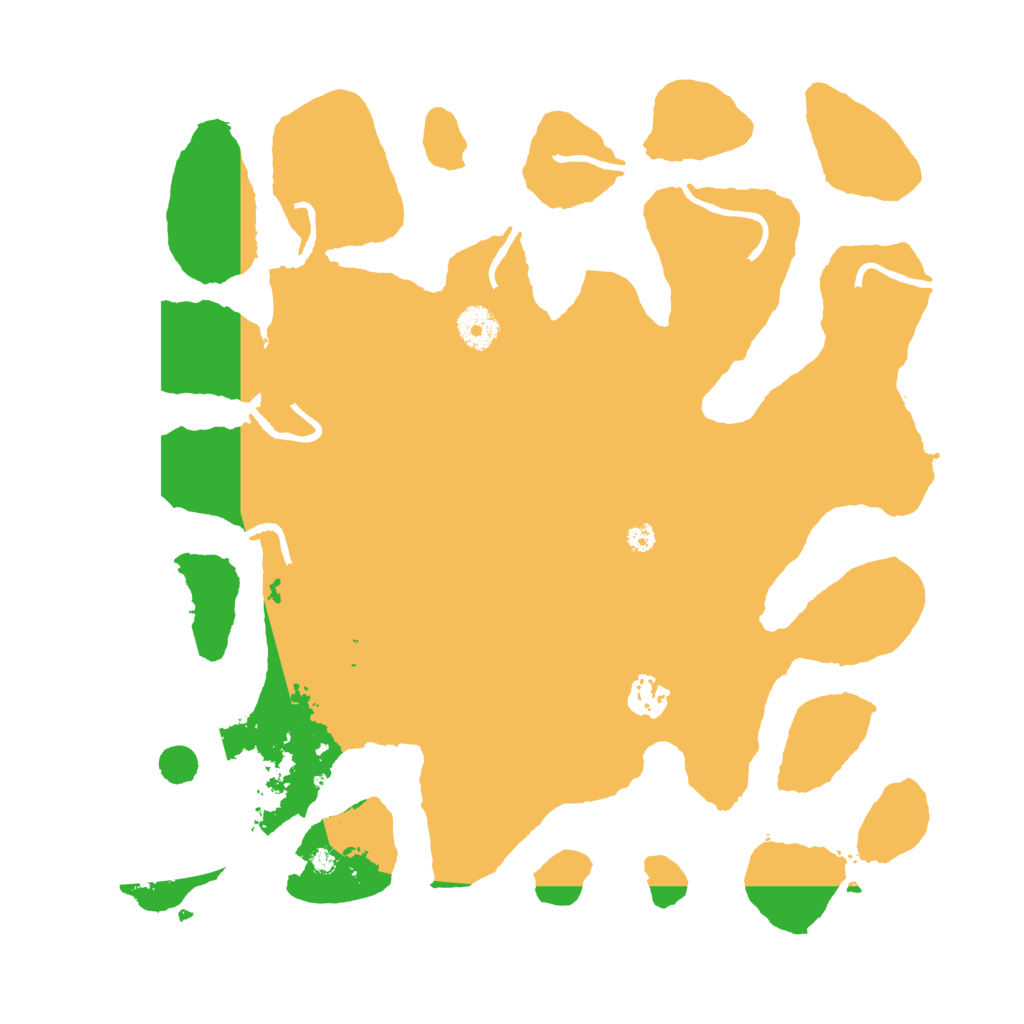 Biome Rust Map: Procedural Map, Size: 3700, Seed: 24819