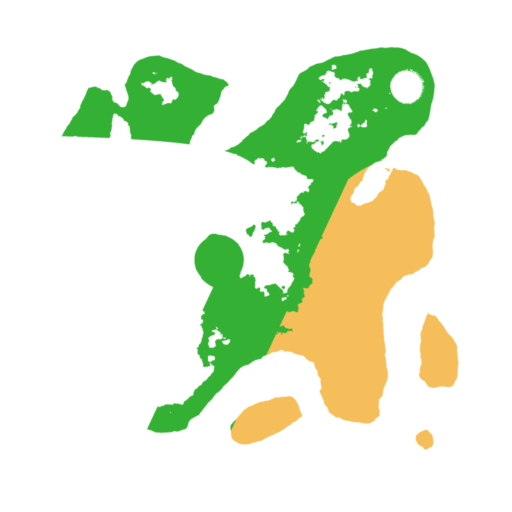 Biome Rust Map: Barren, Size: 2750, Seed: 125