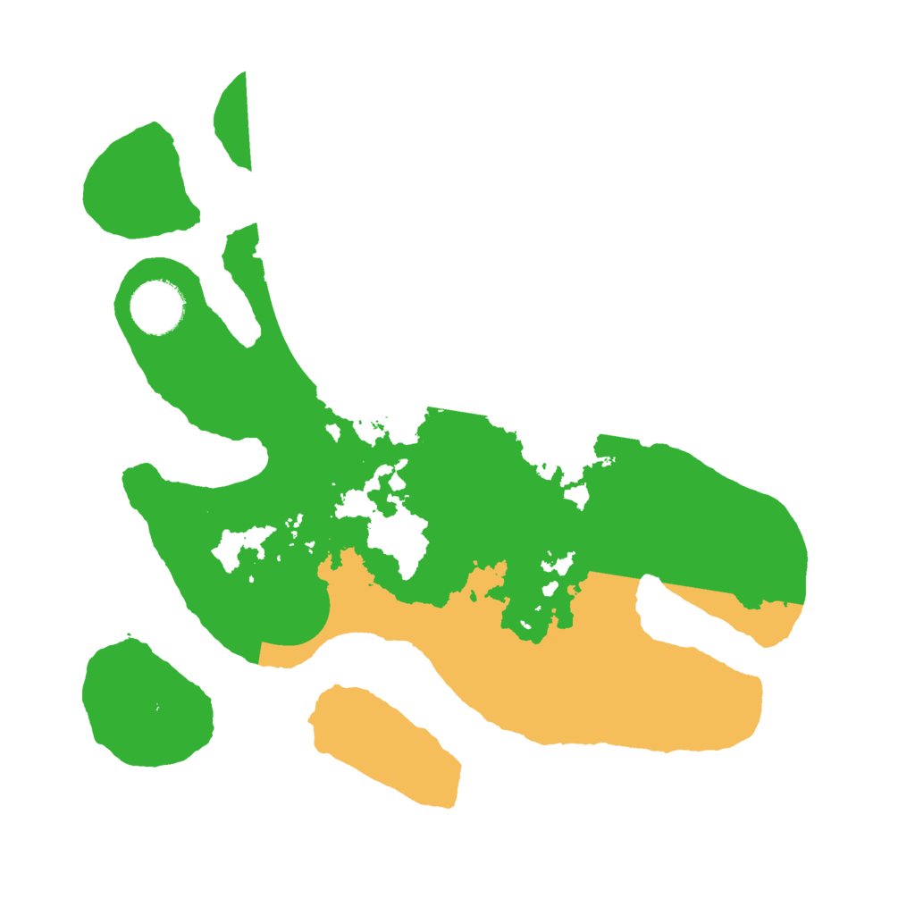 Biome Rust Map: Barren, Size: 3000, Seed: 1026184960