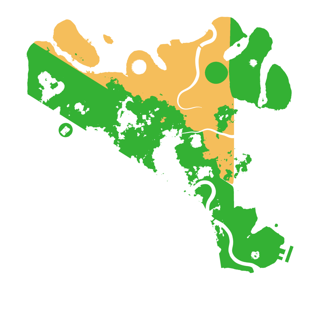 Biome Rust Map: Procedural Map, Size: 3750, Seed: 2053713317