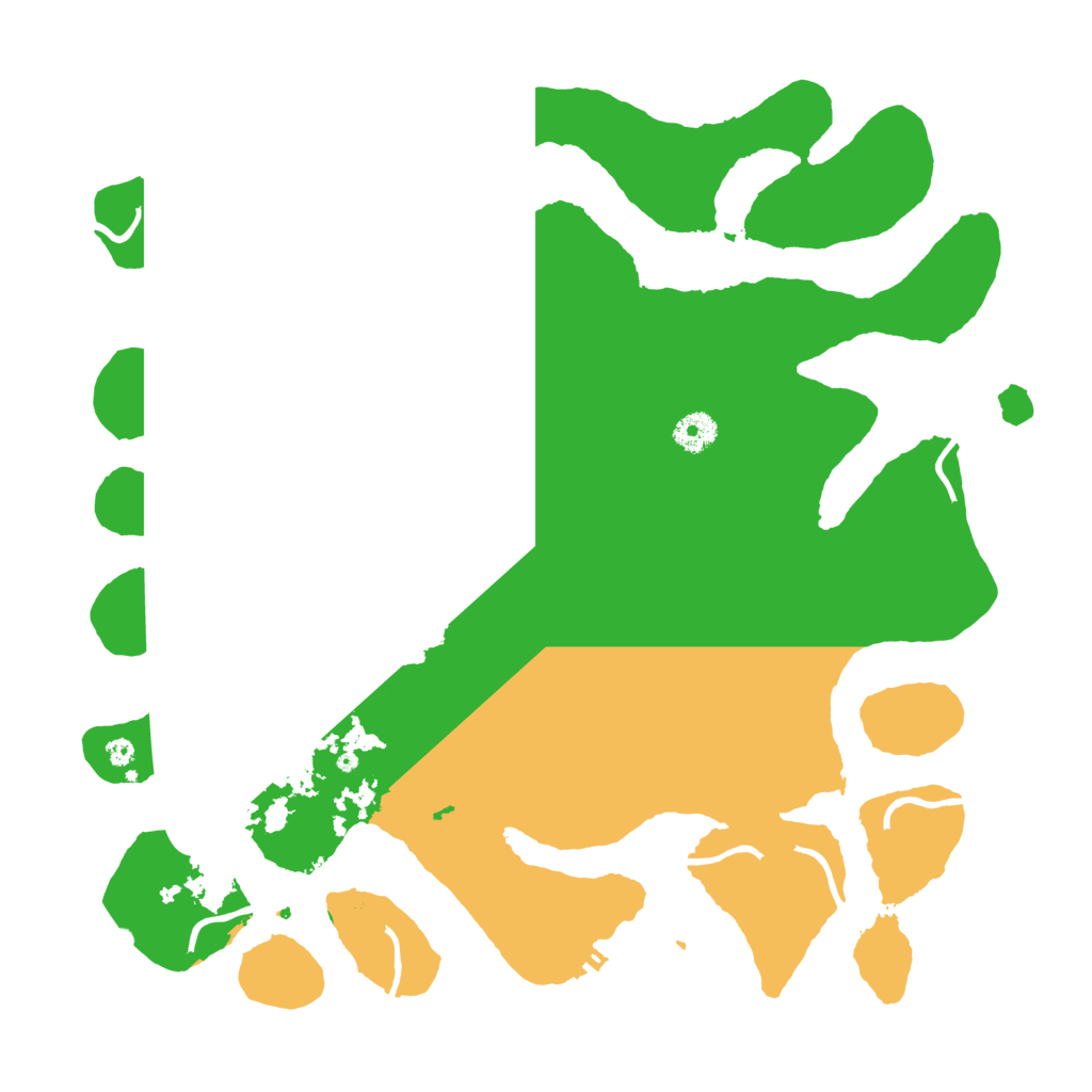 Biome Rust Map: Procedural Map, Size: 4000, Seed: 5758