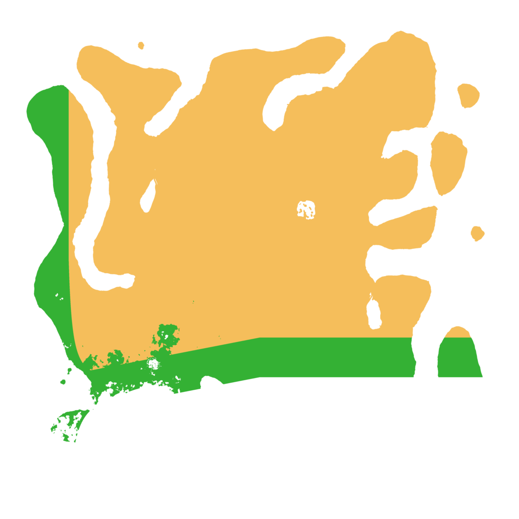 Biome Rust Map: Barren, Size: 4000, Seed: 7437