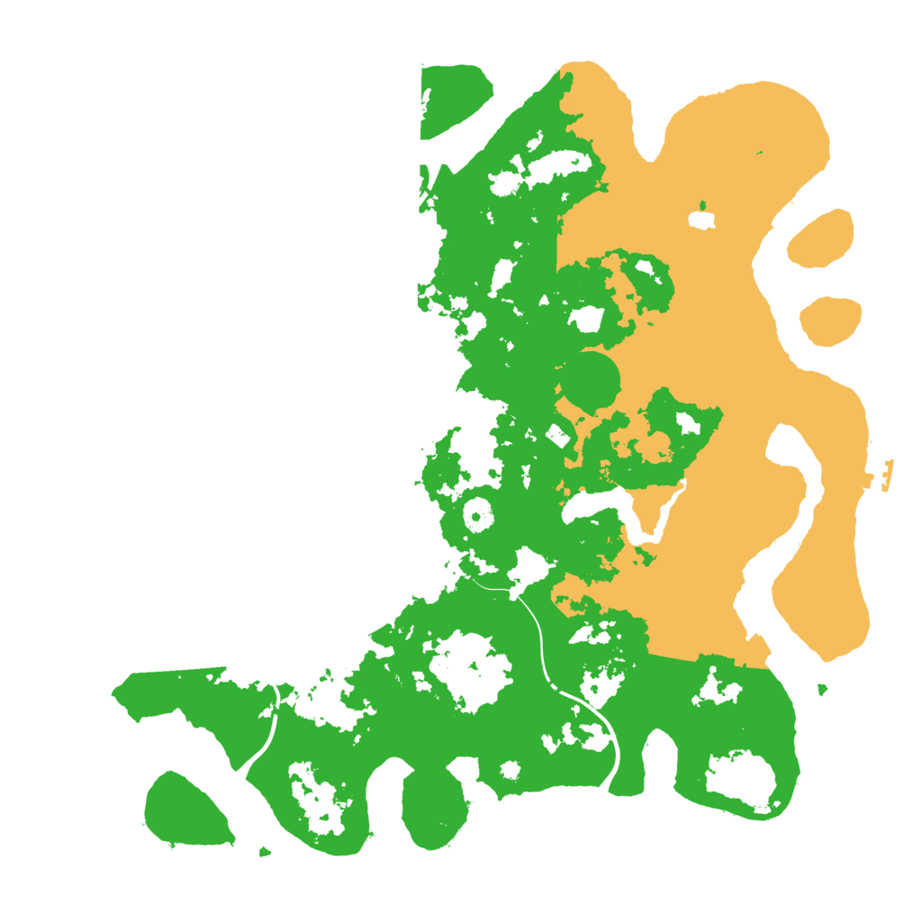 Biome Rust Map: Procedural Map, Size: 4250, Seed: 28147