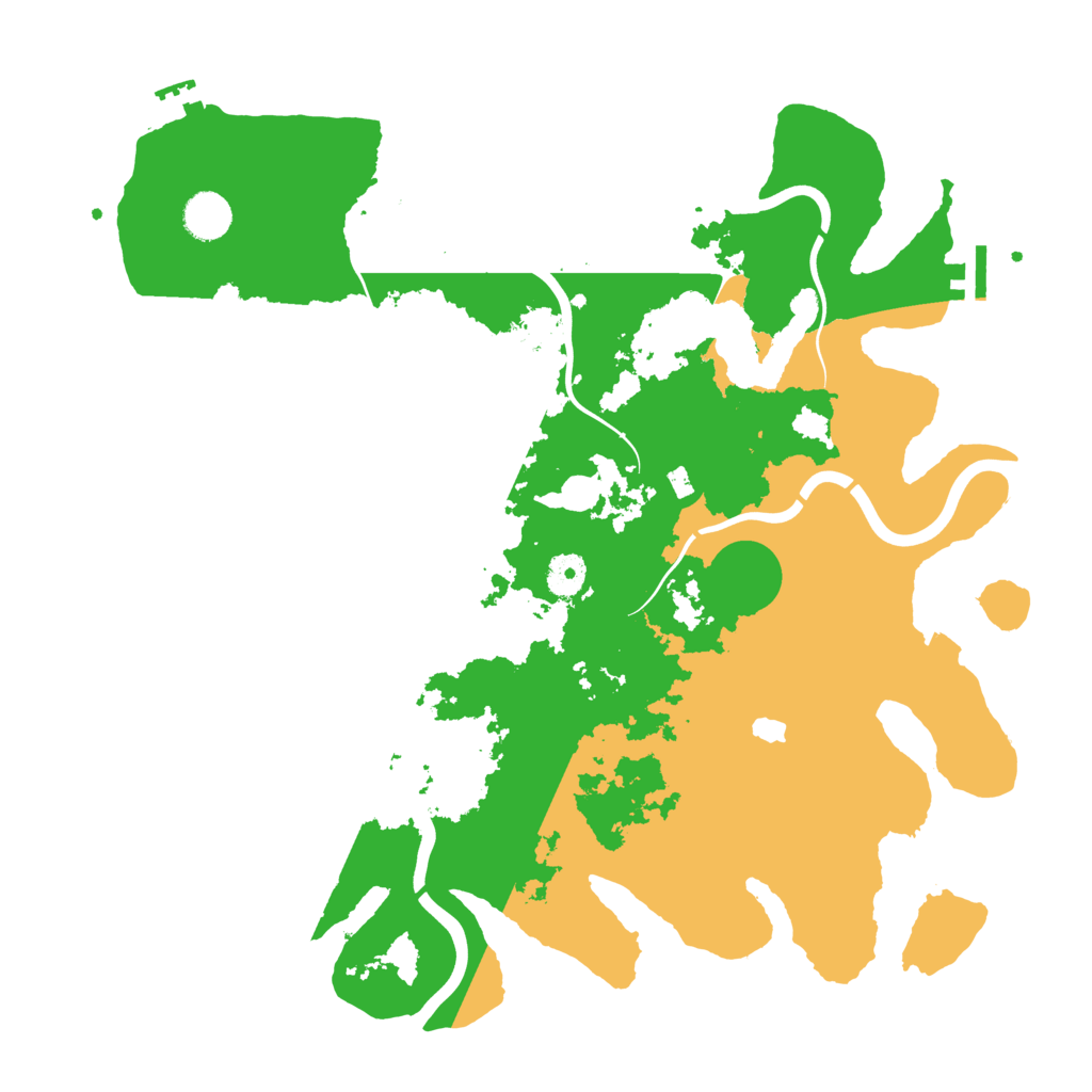 Biome Rust Map: Procedural Map, Size: 4000, Seed: 4187