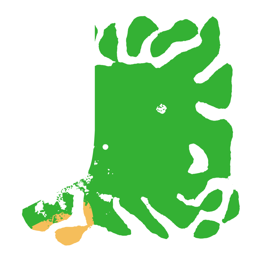 Biome Rust Map: Barren, Size: 4100, Seed: 28777