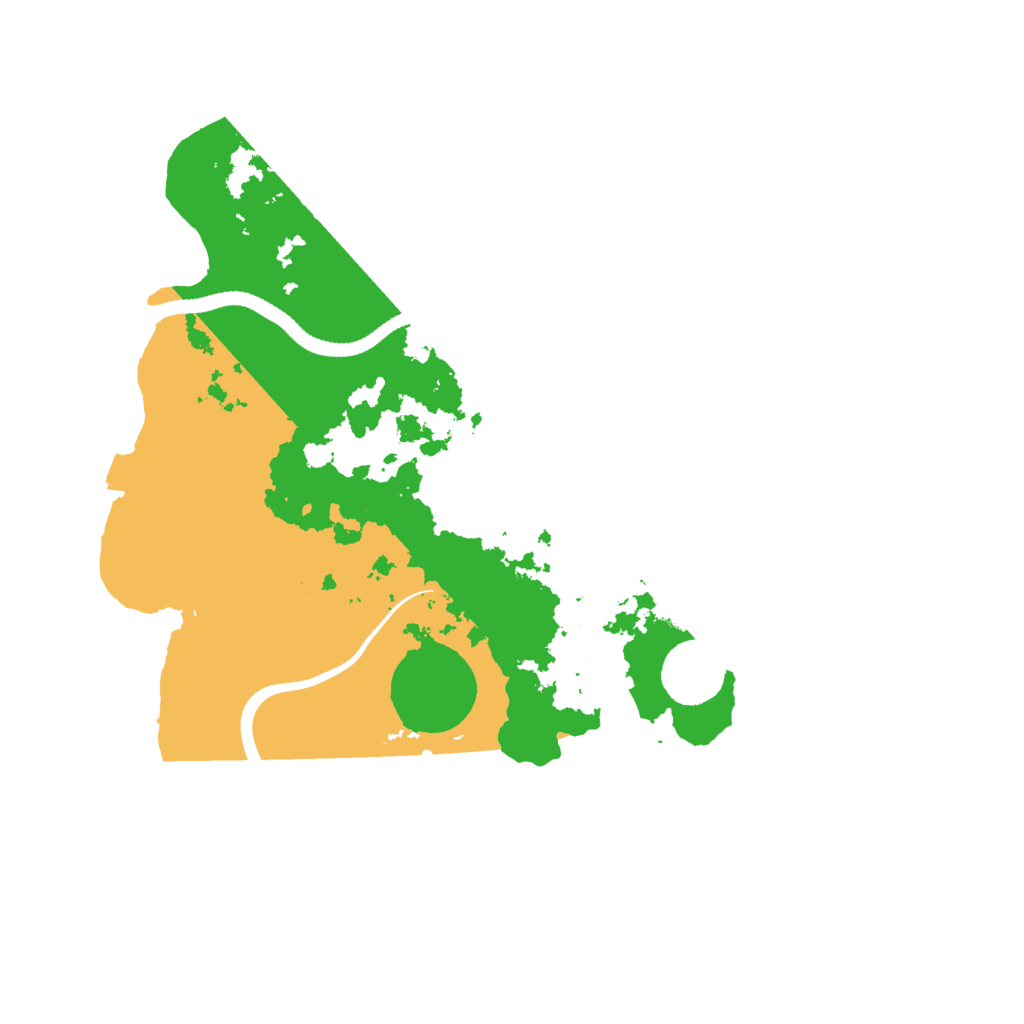 Biome Rust Map: Procedural Map, Size: 3250, Seed: 5000