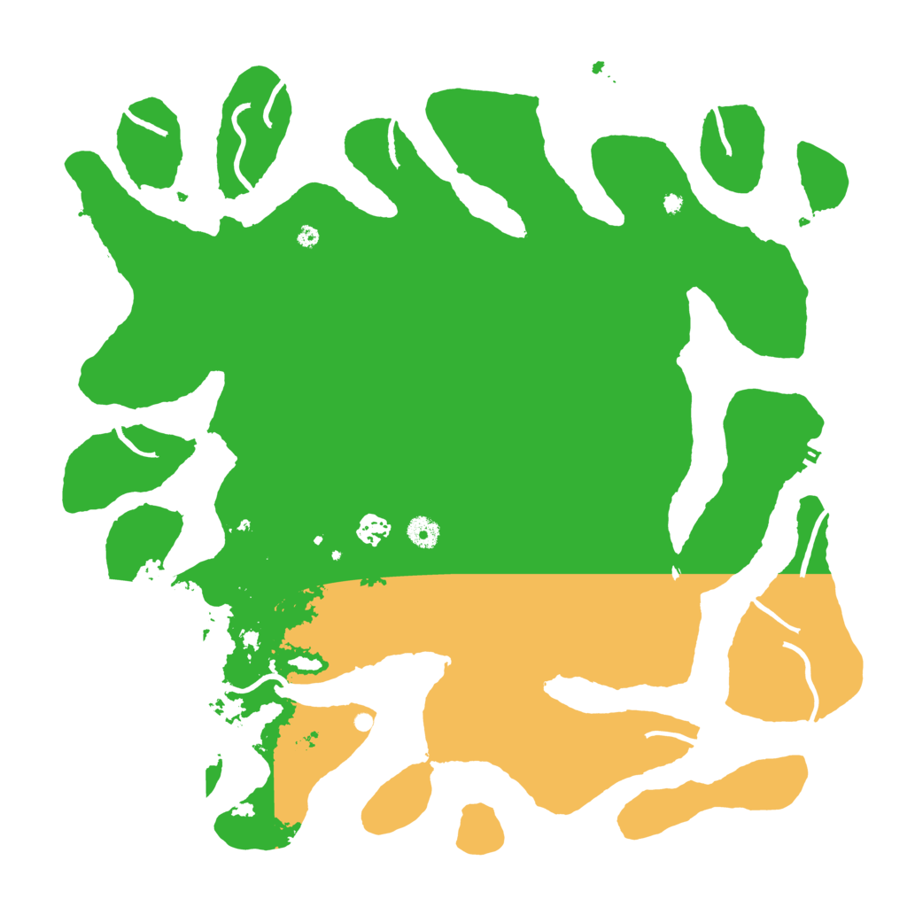 Biome Rust Map: Procedural Map, Size: 4300, Seed: 5000000