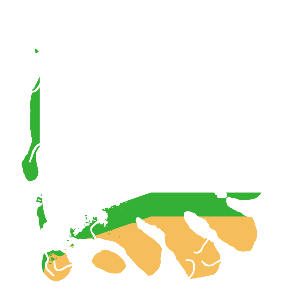 Biome Rust Map: Procedural Map, Size: 3600, Seed: 5878157