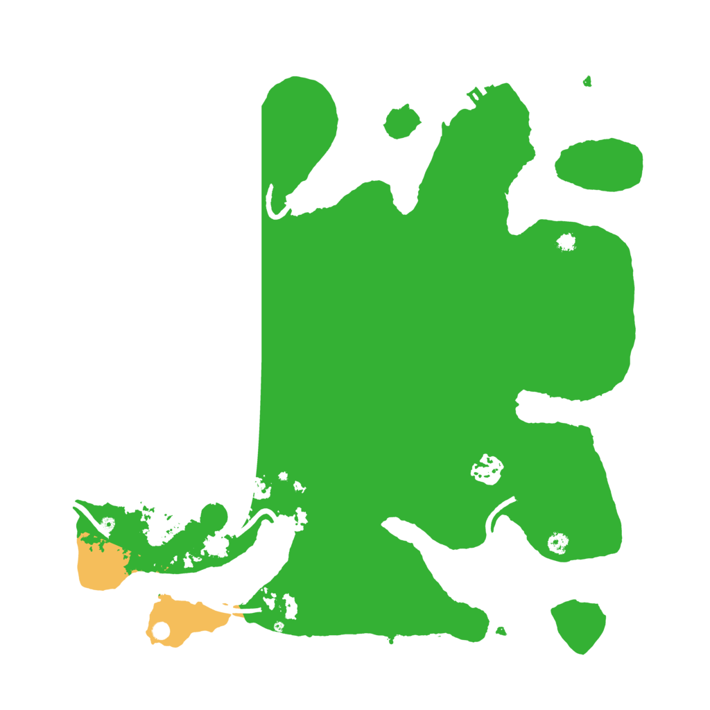 Biome Rust Map: Procedural Map, Size: 3500, Seed: 963