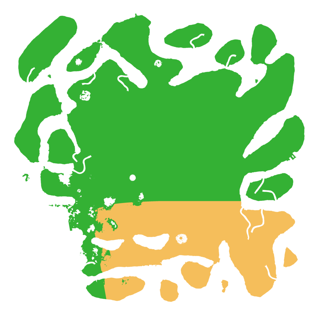 Biome Rust Map: Procedural Map, Size: 4500, Seed: 1651527165