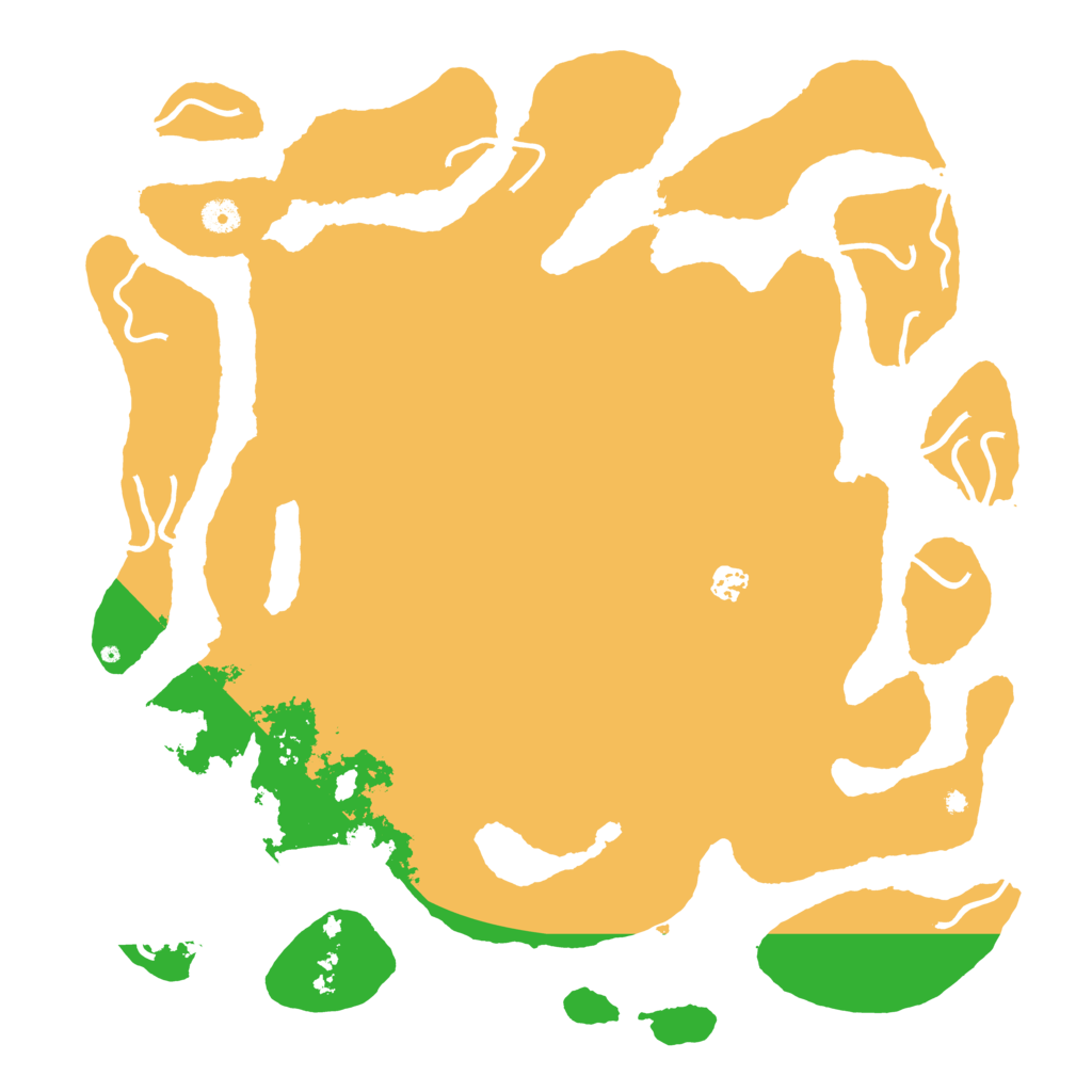 Biome Rust Map: Procedural Map, Size: 4500, Seed: 550141159