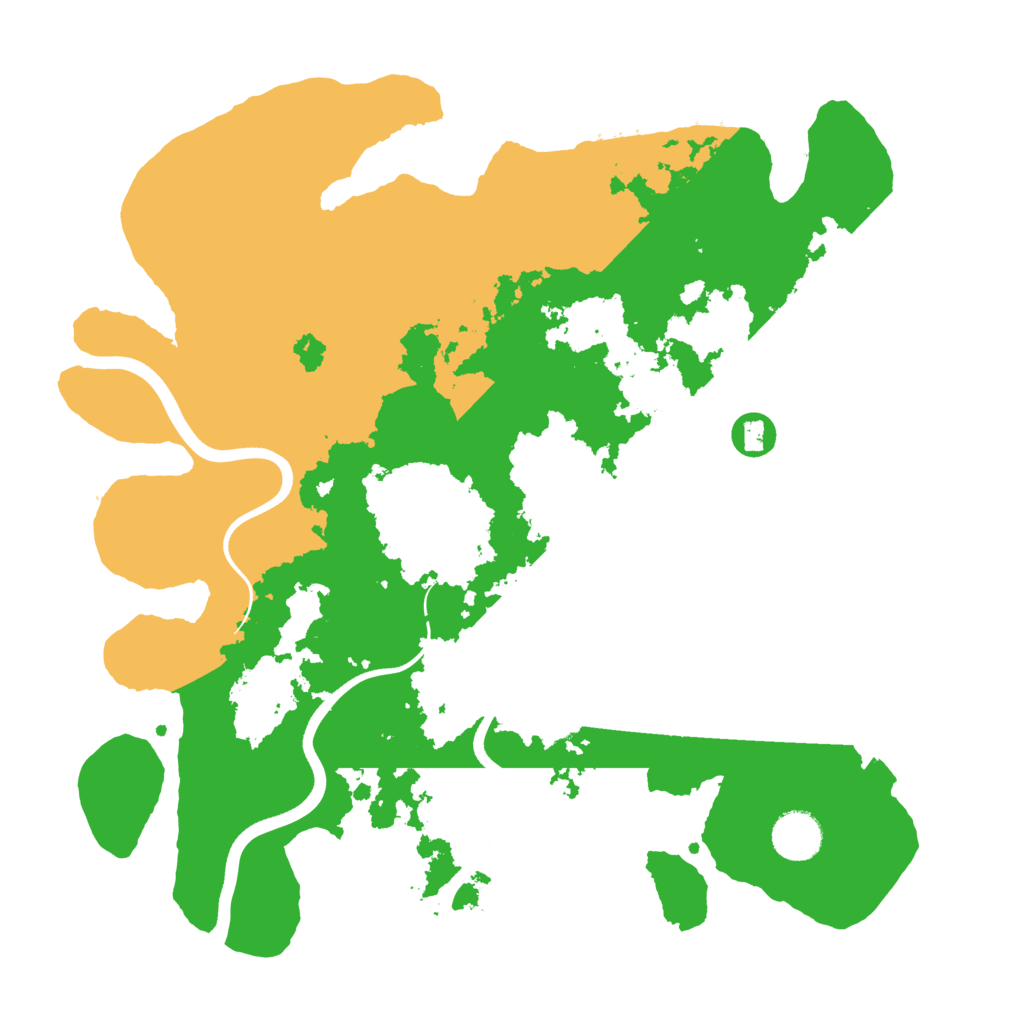 Biome Rust Map: Procedural Map, Size: 3650, Seed: 472847