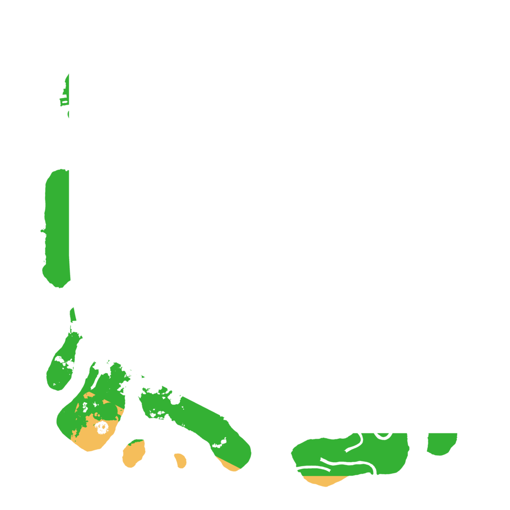 Biome Rust Map: Procedural Map, Size: 4000, Seed: 32570